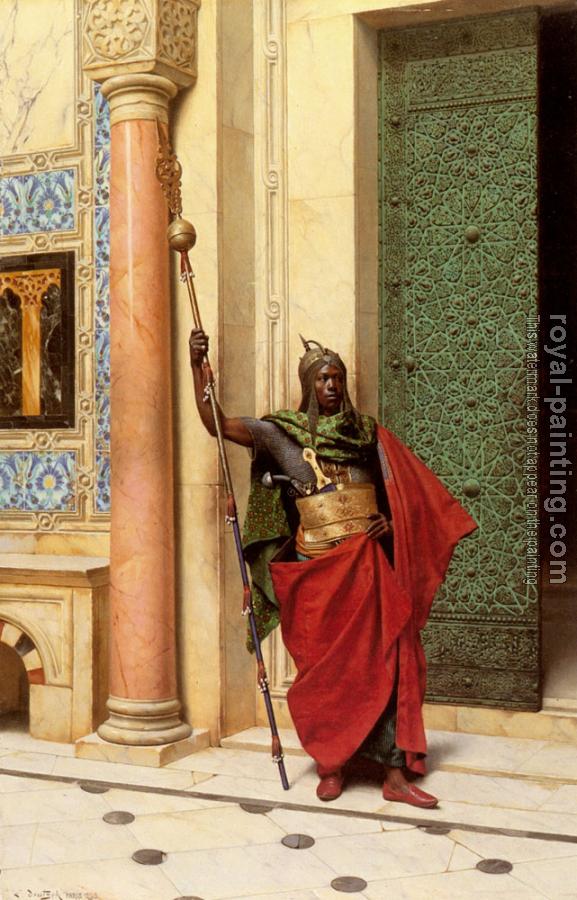 Ludwig Deutsch : A Nubian Guard